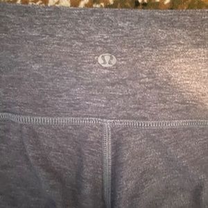Lululemon yoga pants grey.